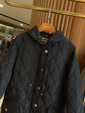 BURBERRY 25S LONG HOODED COAT 061