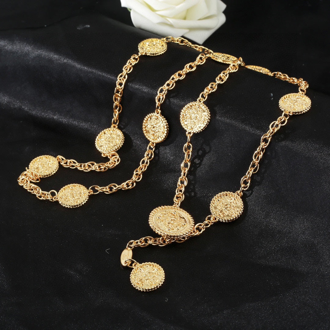 CHANEL 25S GOLD CHAIN BELT 610545