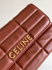 TRIOMPHE FRAME 24 RED BRICK CALFSKIN