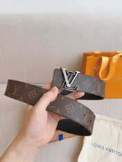 LV 25S BELT 40 MM IN BROWN CALFSKIN 593207