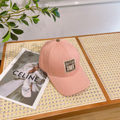 BASEBALL HAT IN PEACHY PINK JACQUARD FABRIC 219953