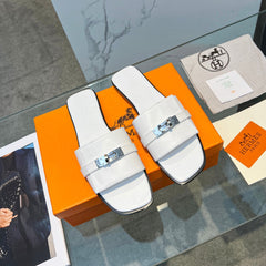 Giulia Sandal White Calfskin