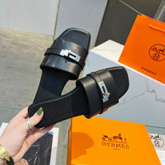 Giulia Sandal Black Calfskin