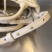 CANDY ARCO TOTE 20 IN BEIGE SOFT LAMBSKIN