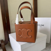 CUIRTRIOMPHE 15 BROWN IN STOCK JAPAN HANDBAG CALFSKIN