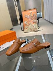 GROUPIE MULE TAWNY LAMBSKIN