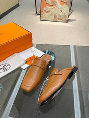GROUPIE MULE TAWNY LAMBSKIN