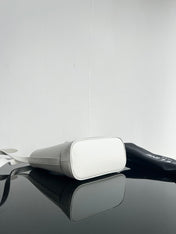 CUIR TRIPHOME 19 WHITE SMOOTH CALFSKIN BUCKET BAG