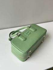 ARCADIE 27 BAG IN EMERALD GREEN CALFSKIN