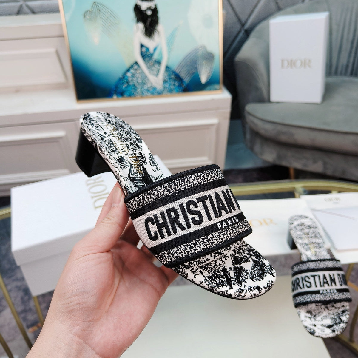 CD Mule Dway Heeled Slide 45mm Style 11