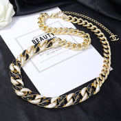 CHANEL 25S CHAIN BELT IN SILVER METALLIC 614405