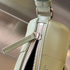 SMALL CYLINDER CASSETTE 21 IN TRAVERTINE CALFSKIN