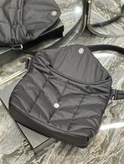 PUFFER LARGE BAG 34 IN DARK GRAY NYLON