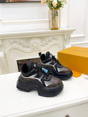 LV ARCHLIGHT 2.0 PLATFORM SNEAKER IN BLACK MIX OF MATERIALS