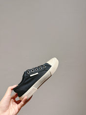 BALENCIAGA 25S SNEAKER IN BLACK CANVAS