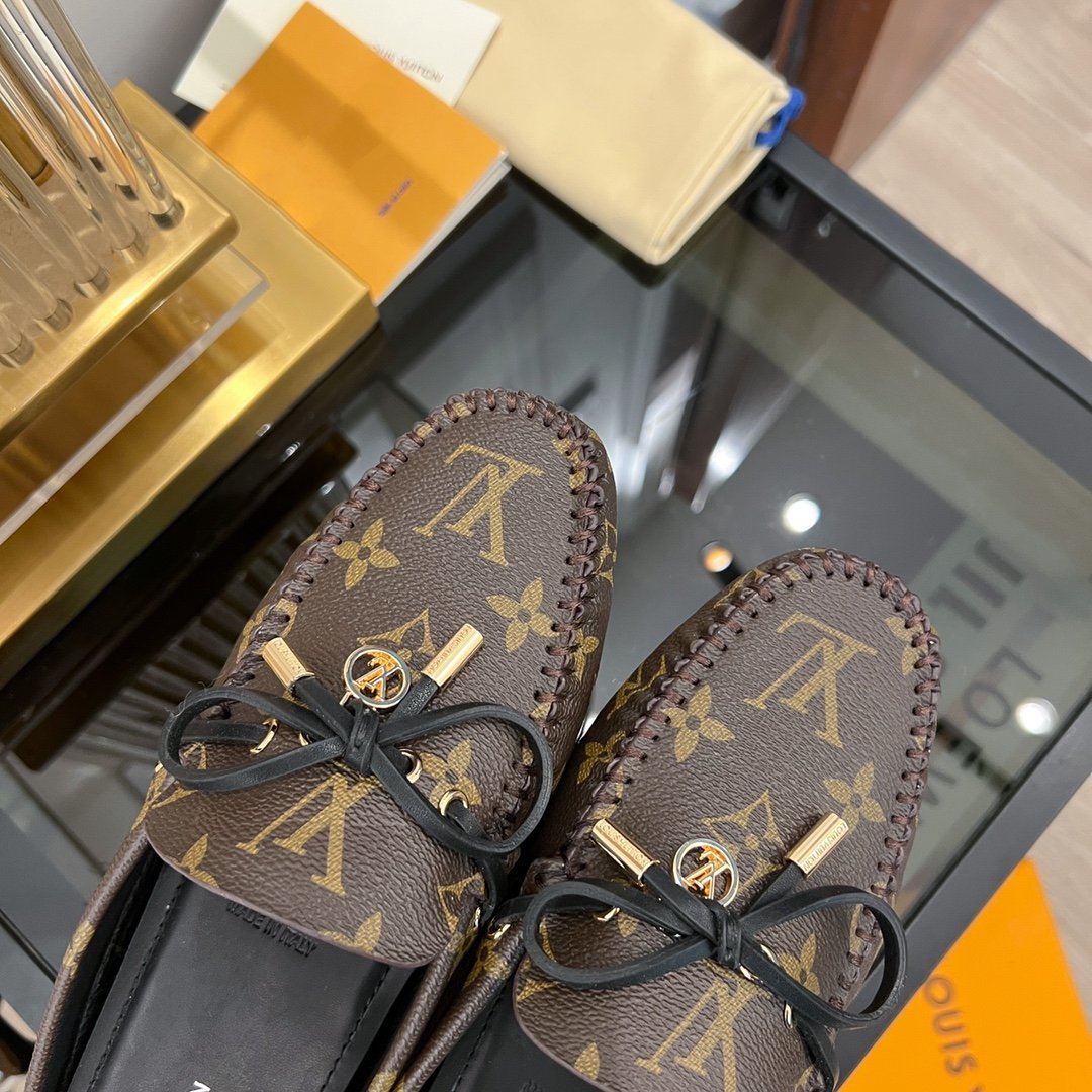 LV COSY FLAT CLASSIC MONOGRAM BROWN