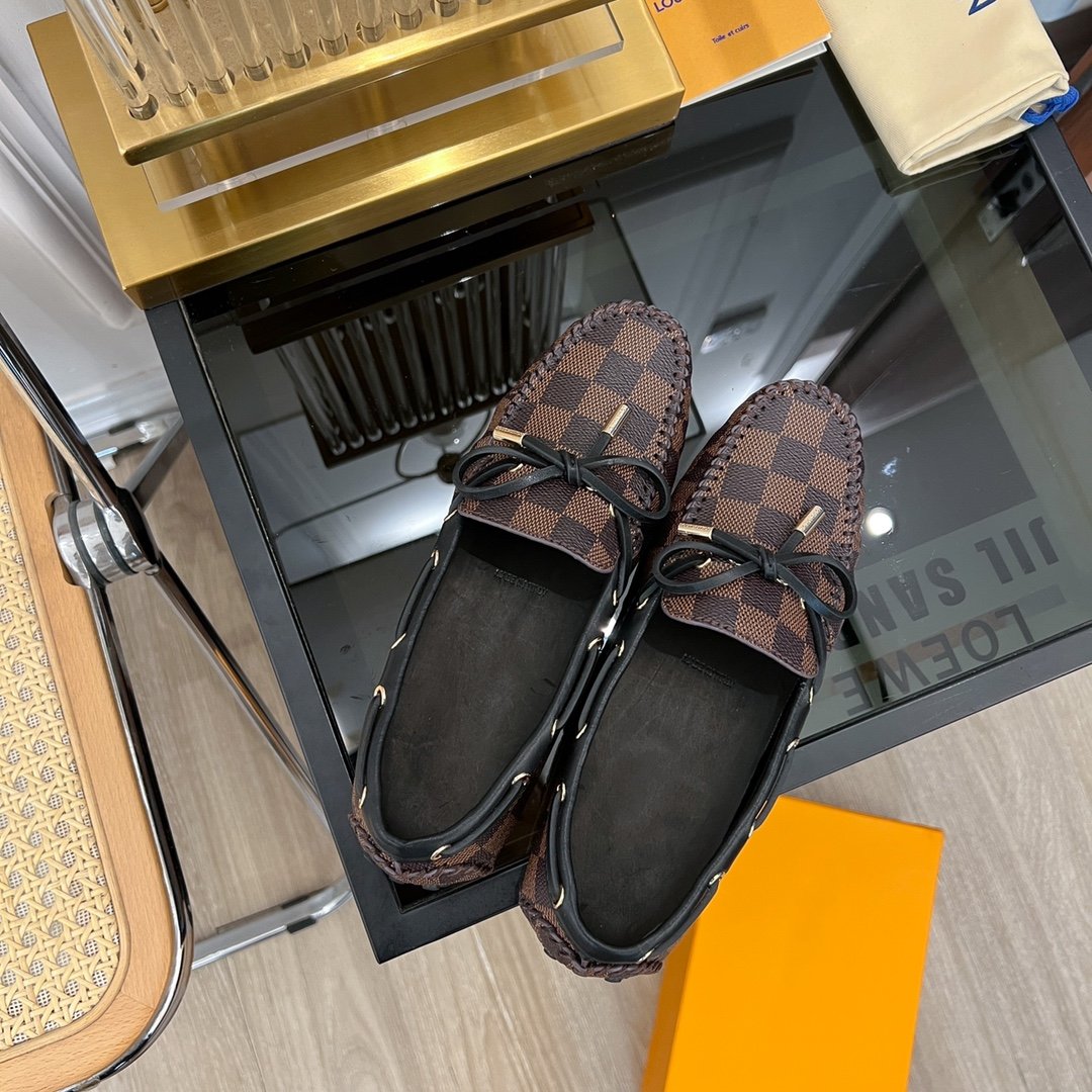 LV GLORIA FLAT LOAFER CLASSIC MONOGRAM CARO