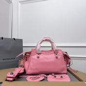 NEO CAGOLE 26 IN FLAMINGO PINK LAMBSKIN