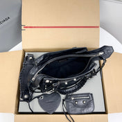 NEO CAGOLE 26 IN BLACK LAMBSKIN