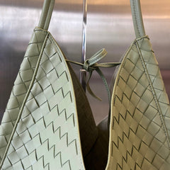 MEDIUM SOLSTICE 44 SARDINE GREY LAMBSKIN