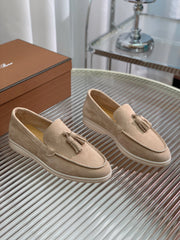 LP SUMMER WALK TASSELS LOAFERS TORTILLA SUEDE