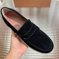 LP RETRO SUMMER WALK LOAFERS BLACK SUEDE