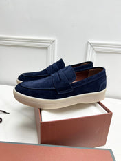 LP RETRO SUMMER WALK LOAFERS DENIM SUEDE