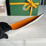 INSERT LOUISE 21 IN WHITE GOYARDINE CANVAS