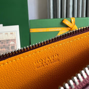 INSERT LOUISE 21 IN BURGUNDY RED GOYARDINE CANVAS