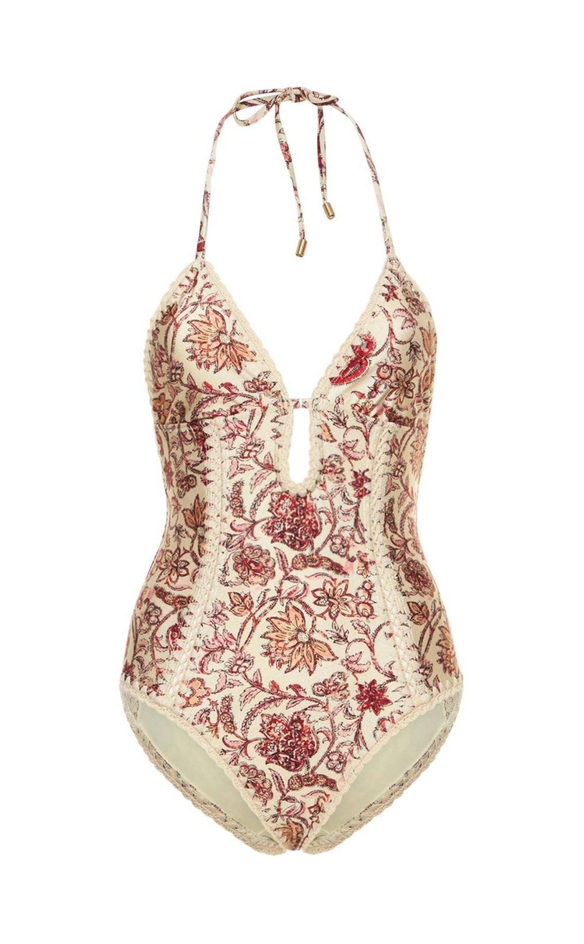 ZIMMERMANN BIKINI WITH PLUNGING NECKLINE 270503