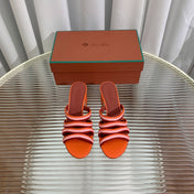 LP SPRIGHTLY CHARMS MID-SANDAL BURNT ORANGE CALFSKIN