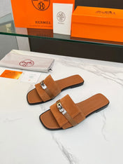 Giulia Sandal Tan Suede Tan Calfskin