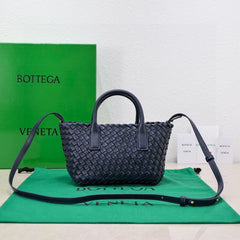 Mini Cabat 20cm Blue Lambskin Ghw