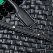 Mini Cabat 20cm Black Lambskin Ghw