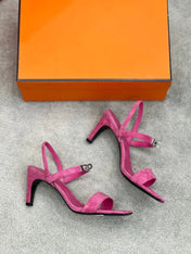 Glamour 75 Sandal Pink Suede