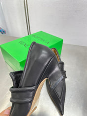 HIGH PUMP 35 MM IN BLACK CALFSKIN