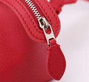 NANO SMILE BAG 18 IN CRIMSON RED CALFSKIN