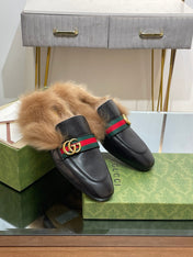 2015 RE-EDITION MEN'S PRINCETOWN IN BLACK CALFSKIN AND LAMB WOOL LINING