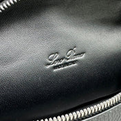Extra Pocket L19 Black Cowhide Shw