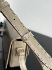 TRIOMPHE TEEN 22 PEBBLE GREY COWHIDE