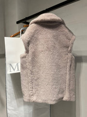 MAX MARA 25S SLEEVELESS TEDDY VEST 99550