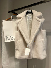 MAX MARA 25S SLEEVELESS TEDDY VEST 00550