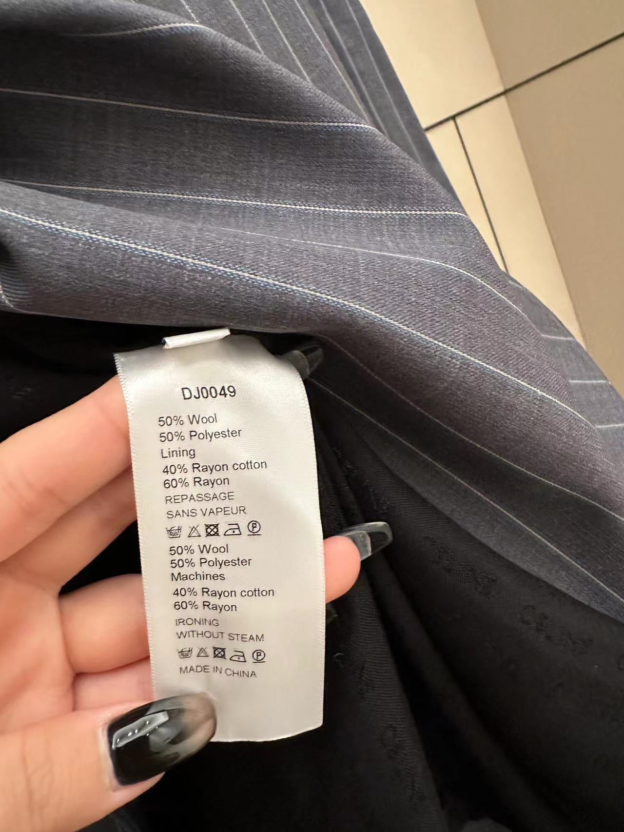 CELINE 25S BLENDED WOOL SUIT 0057