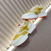 GIGA SNEAKER YELLOW MIX WHITE CALFSKIN