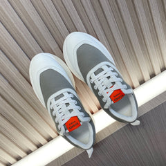 GIGA SNEAKER GRAY MIX WHITE CALFSKIN