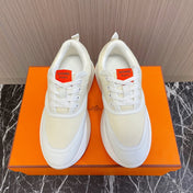 GIGA SNEAKER BLUE PASTEL PINK WHITE CALFSKIN