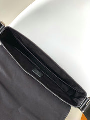 LV 25S SMALL DISTRICT CROSSBODY BAG 31 IN BLACK DAMIER GRAPHITE CANVAS AND CALFSKIN