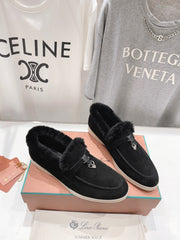 LP SUMMER CHARMS WALK LOAFERS BLACK FLEECE