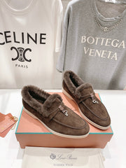 LP SUMMER CHARMS WALK LOAFERS BROWN FLEECE