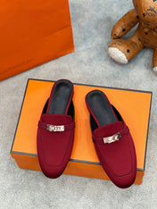 0Z Mule Cherry Silk Thick Cloth/Sheepskin